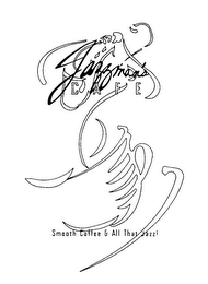JAZZMAN'S C A F E SMOOTH COFFEE & ALL THAT JAZZ! logo