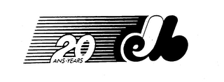 JB 20 ANS-YEARS logo