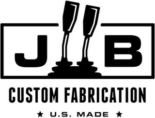 JB CUSTOM FABRICATION U.S. MADE logo