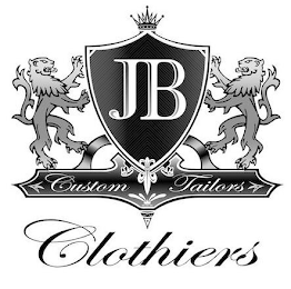 JB CUSTOM TAILORS CLOTHIERS logo