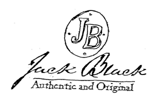 JB JACK BLACK AUTHENTIC AND ORIGINAL logo