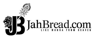 JB JAHBREAD.COM LIKE MANNA FROM HEAVEN logo