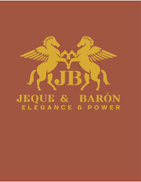 JB JEQUE & BARÓN ELEGANCE  & POWER logo