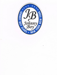 JB JOHNNY BOY JOHNNY BOY JEANS NEW YORK NEW YORK logo
