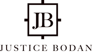 JB JUSTICE BODAN logo