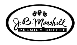 J.B. MARSHALL PREMIUM COFFEE logo