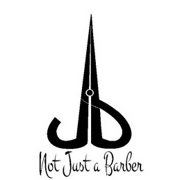 JB NOT JUST A BARBER logo
