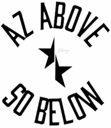 J.BENZO AZ ABOVE SO BELOW logo