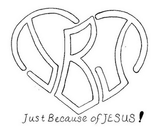JBJ JUST BECAUSE OF JESUS! logo