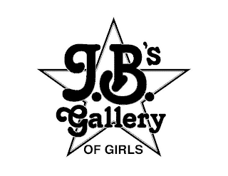 J.B.'S GALLERY OF GIRLS logo