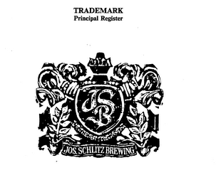 JBS JOS. SCHLITZ BREWING logo