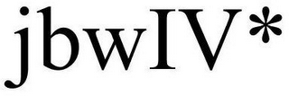 JBWIV* logo