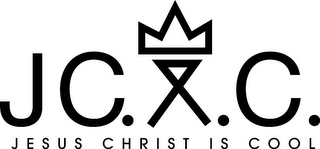 JC. C. JESUS CHRIST IS COOL logo
