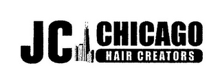 JC CHICAGO HAIR CREATORS logo