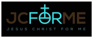 JC FOR ME JESUS CHRIST FOR ME logo