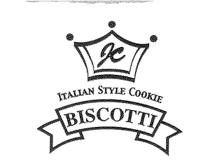 JC ITALIAN STYLE COOKIE BISCOTTI logo