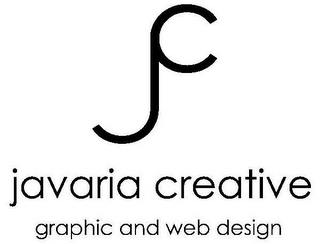 JC JAVARIA CREATIVE GRAPHIC AND WEB DESIGN logo