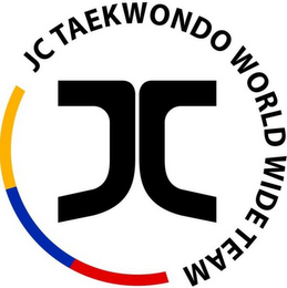 JC JC TAEKWONDO WORLD WIDE TEAM logo