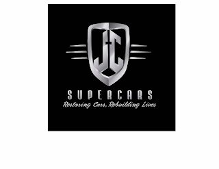 JC SUPERCARS RESTORING CARS, REBUILDING LIVES logo