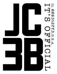JC3B IT'S OFFICIAL IL. 606312773. U.S.A logo