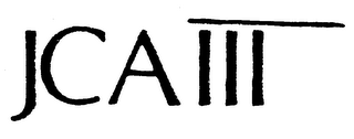 JCA III logo