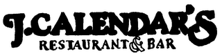 J.CALENDAR'S RESTAURANT & BAR logo