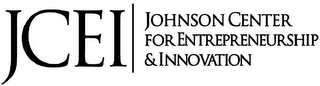 JCEI JOHNSON CENTER FOR ENTREPRENEURSHIP & INNOVATION logo