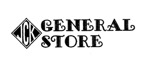 JCK GENERAL STORE logo