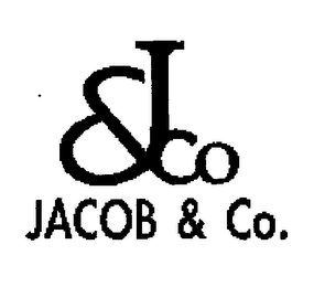 J&CO JACOB & CO. logo