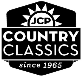JCP COUNTRY CLASSICS SINCE 1965 logo