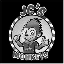 JC'S MONKEYS logo