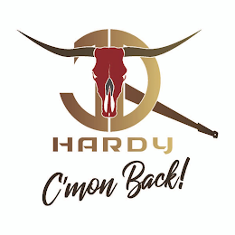 JD HARDY C'MON BACK! logo