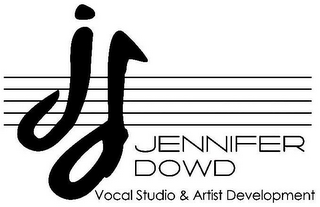 JD JENNIFER DOWD VOCAL STUDIO & ARTIST DEVELOPMENT logo