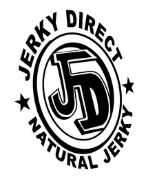 JD JERKY DIRECT NATURAL JERKY logo