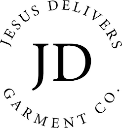 JD JESUS DELIVERS GARMENT CO. logo