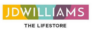 JD WILLIAMS THE LIFESTORE logo