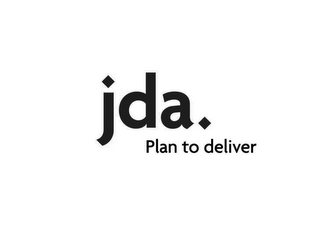 JDA. PLAN TO DELIVER logo