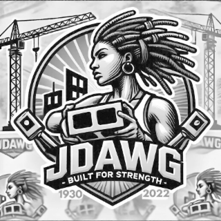 JDAWG - BUILT FOR STRENGTH - 1930 2022 DAWG AWG logo