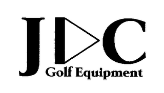 JDC GOLF EQUIPMENT logo