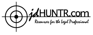 JDHUNTR.COM RESOURCES FOR THE LEGAL PROFESSIONAL logo