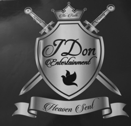 JDON ENTERTAINMENT HEAVEN SENT THE TRUTH HONESTY LAYALTY logo