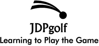 JDPGOLF LEARNING TO PLAY THE GAME logo