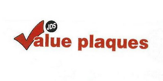 JDS VALUE PLAQUES logo