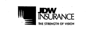 JDW INSURANCE THE STRENGTH OF VISION logo
