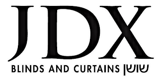 JDX BLINDS AND CURTAINS logo