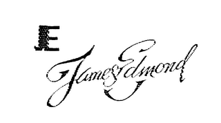 JE JAMES EDMOND logo