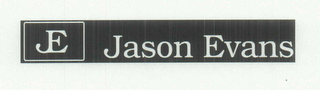JE JASON EVANS logo