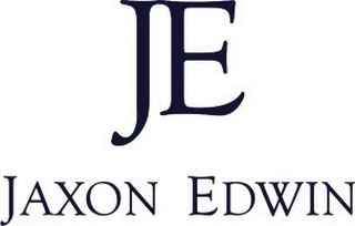 JE JAXON EDWIN logo