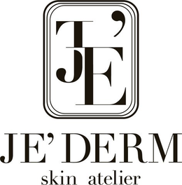 JE' JE'DERM SKIN ATELIER logo