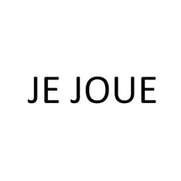 JE JOUE logo